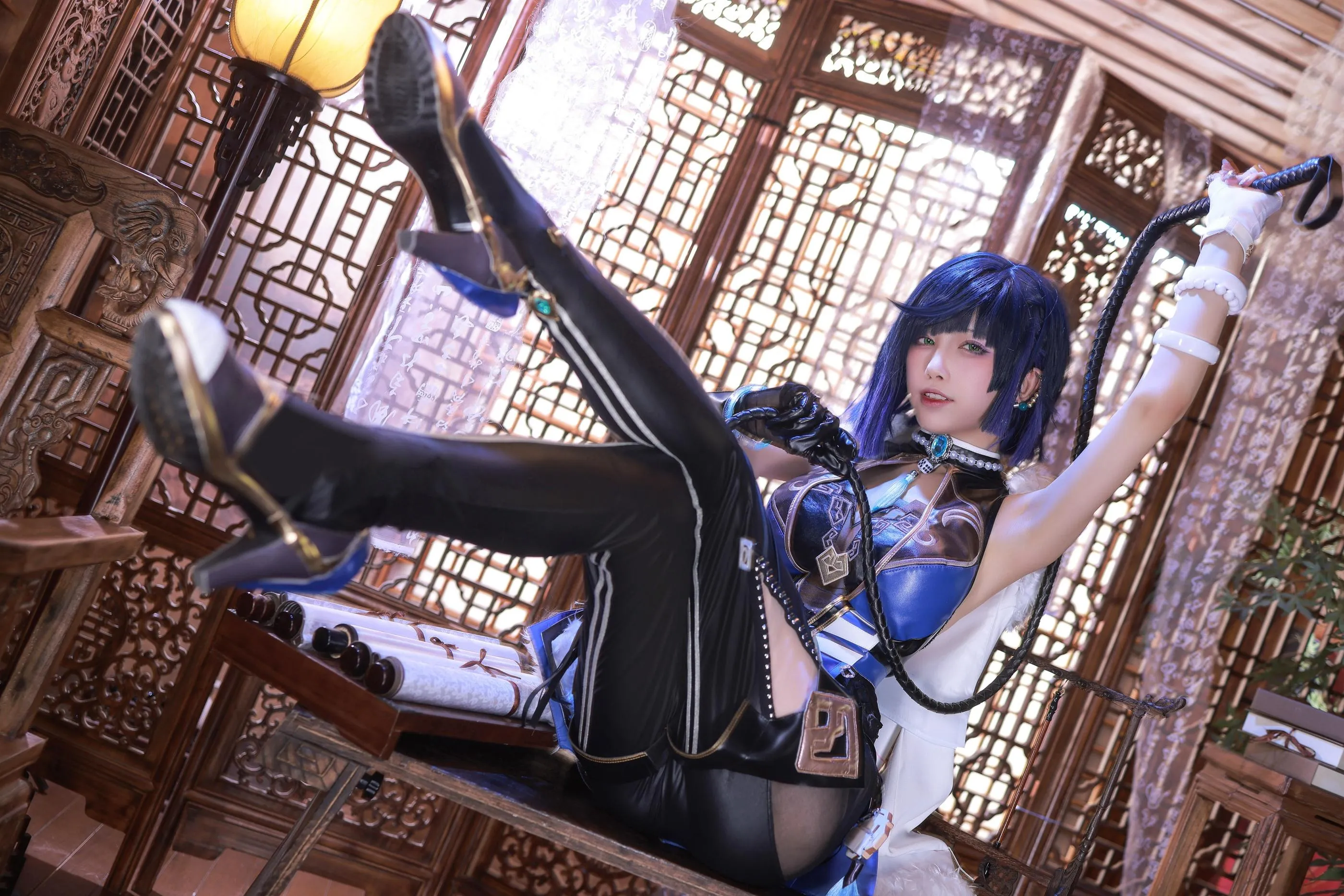 水淼Aqua – NO.117 夜兰 [98P]插图3
